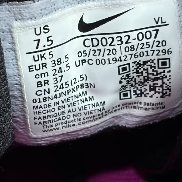 Nike Quest 3 Women's Black Pink Athletic Running Shoes Size 7.5 - Picture 8 of 8